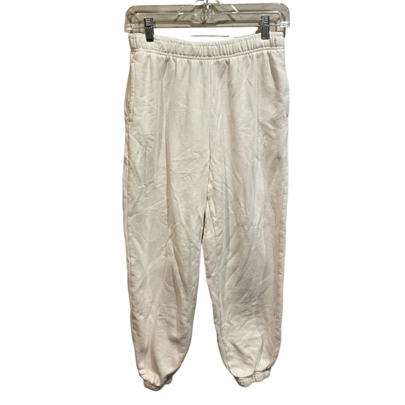 PacSun Cream Sweatpants Joggers - Picture 1 of 7